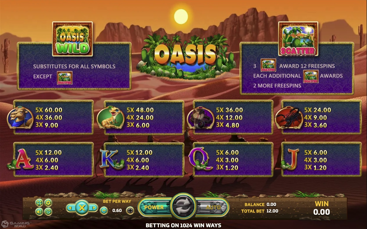 joker gaming: oasis